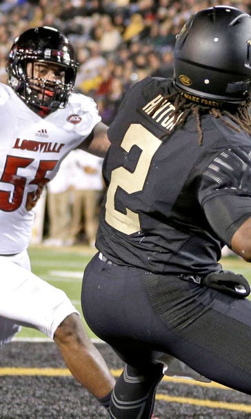 Louisville forces five turnovers for slim win at Wake Forest